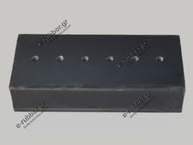 Roller Drum Antivibration Mount 280x120x70 6 Screw holes
