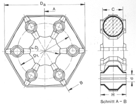 Giubo Coupling Replacement for 88259