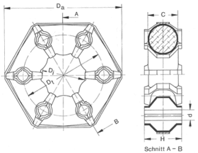 Giubo Coupling Replacement for 88260