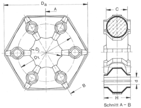 Giubo Coupling Replacement for 88261