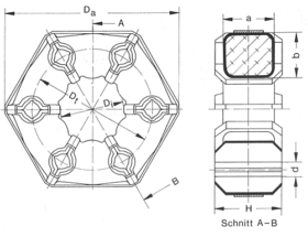 Giubo Coupling Replacement for 88551