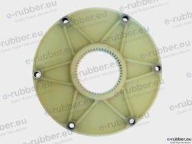 BoWex 48 FLE-PA flange Ø215,8 H8 DO=Ø200,02 > Z=6XØ9 with 12 ribs Original