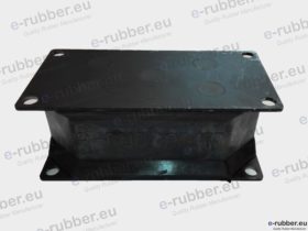 Roller Drum Antivibration Mount 250x125x100 4 Screw holes D14 centers 225x100