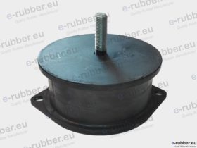 Roller Drum Antivibration Mount D165x75 M16 OVAL centers 180 2xD14