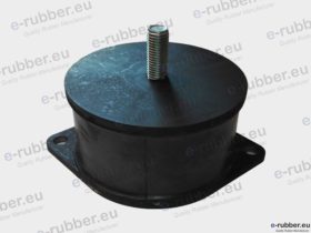 Roller Drum Antivibration Mount D170x90 M20 OVAL centers 205 2xD15 (PN 06129901 - 06129902)