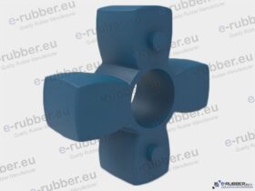 ROTEX 14 Spider 80 Shore A =T-PUR®= BLUE