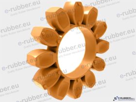 ROTEX 180 Spider 92 Sh-A =T-PUR®= orange