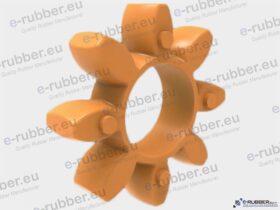 ROTEX 38 Spider 92 Shore A =T-PUR®= orange