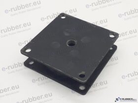 Roller Drum Antivibration Mount 180x180x50 4 Screw holes D14,5 centers 150x150